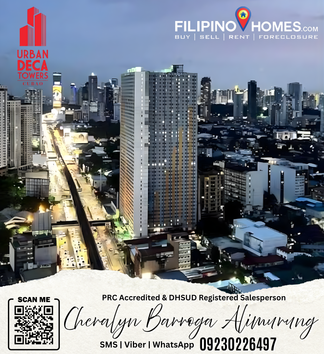 Urban Deca Towers in Bicol — real estate listing image 1