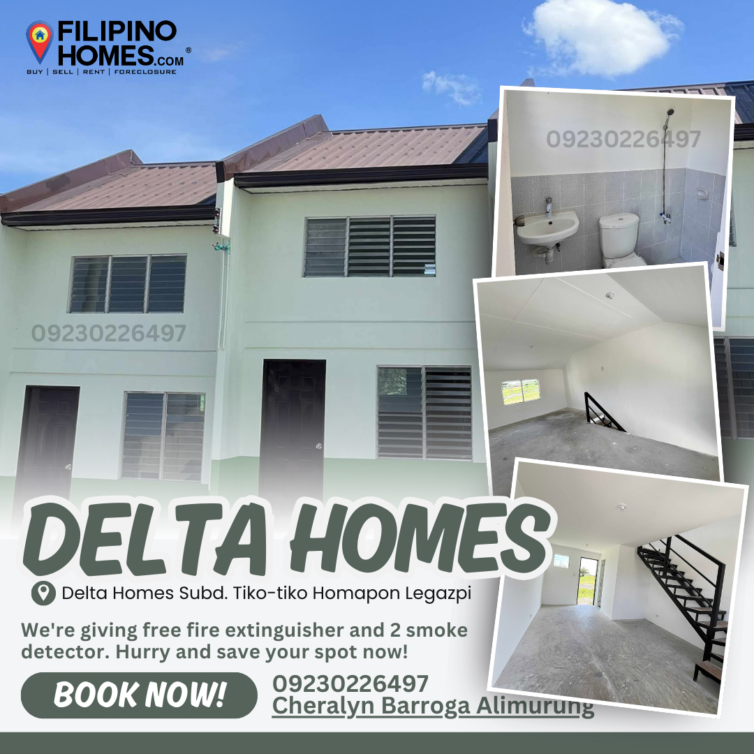 Delta Homes Subd. Townhouse/Rowhouse in Bicol — real estate listing image 1