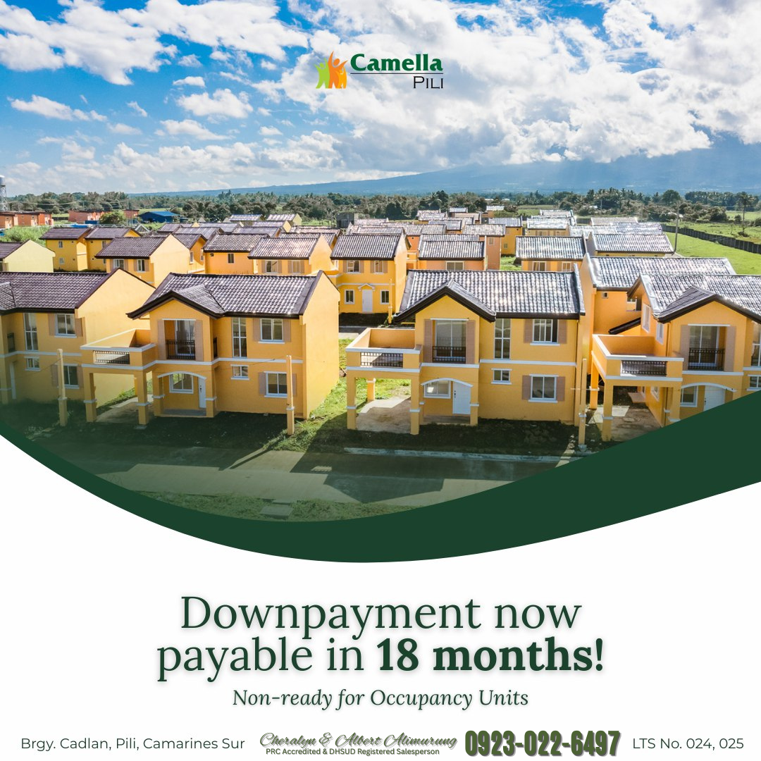 NRFO Camella Pili Units in Bicol — real estate listing image 1