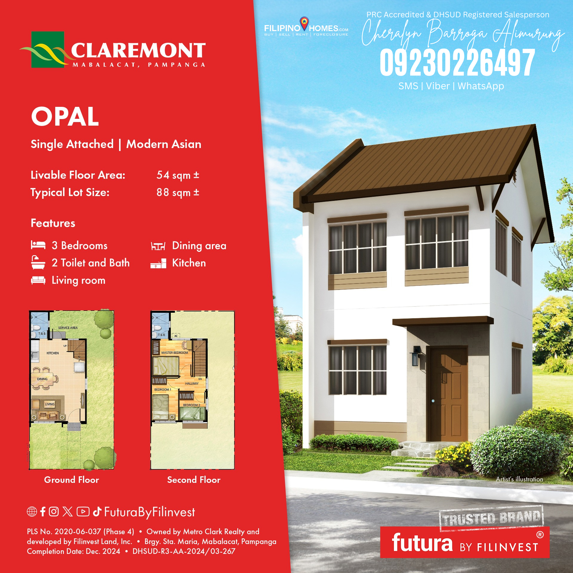 Opal Single Attached Poster Details in Bicol — real estate listing image 1